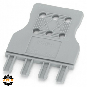 WAGO | 709-332 | STRAIN RELIEF PLATE; 2-POLE; FOR 10 MM WIDE