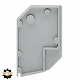 WAGO | 711-111 | END PLATE; GRAY