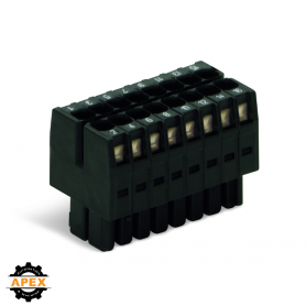 WAGO | 713-1111/000-9037 | 1-CONDUCTOR FEMALE PLUG; 100% PRO