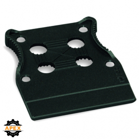 STRAIN RELIEF PLATE; BLACK