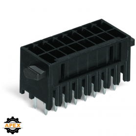 WAGO | 713-1413/037-000 | THT MALE HEADER, 2-ROW; 0.8 X 0.8