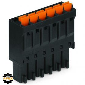 WAGO | 714-106/000-047 | 1-CONDUCTOR FEMALE CONNECTOR; PUSH-