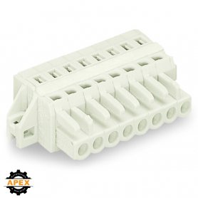 WAGO | 721-106/027-000 | 1-CONDUCTOR FEMALE PLUG; 100% PROTE