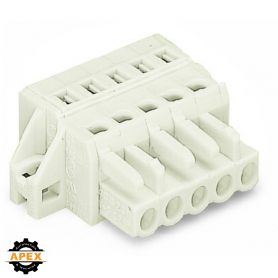 WAGO | 721-107/031-000 | 1-CONDUCTOR FEMALE PLUG; 100% PROTE