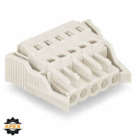 WAGO | 721-109/037-000 | 1-CONDUCTOR FEMALE PLUG; 100% PROTE