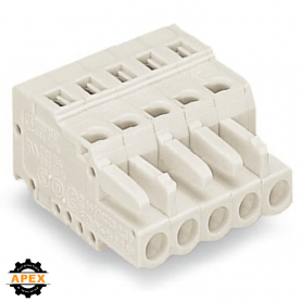 WAGO | 721-116/026-000 | 1-CONDUCTOR FEMALE PLUG; 100% PROTE