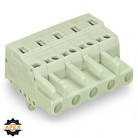 WAGO | 721-207/008-000 | 1-CONDUCTOR FEMALE PLUG; 100% PROTE