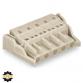 WAGO | 721-210/037-000 | 1-CONDUCTOR FEMALE PLUG; 100% PROTE