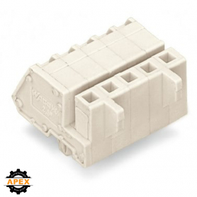 WAGO | 721-306/008-000 | 1-CONDUCTOR FEMALE PLUG; ANGLED; 10