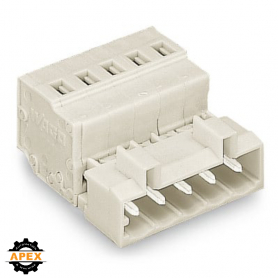 WAGO | 721-608/034-000 | 1-CONDUCTOR MALE CONNECTOR; 100% PR