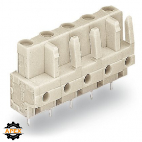 WAGO | 722-739 | THT FEMALE HEADER; 0.6 X 1.0 MM SOLDER PIN;