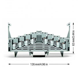 WAGO | 727-219 | 4-LEVEL TERMINAL BLOCK FOR MATRIX PATCHING;