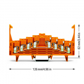 WAGO | 727-225 | 4-LEVEL SAME POTENTIAL TERMINAL BLOCK; FOR