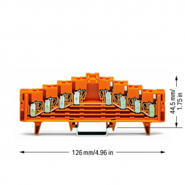 WAGO | 727-226 | 4-LEVEL SAME POTENTIAL TERMINAL BLOCK; FOR