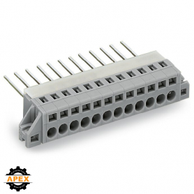FEEDTHROUGH TERMINAL BLOCK; PLATE THICKNESS: 1.5 MM; 2.5 MM²