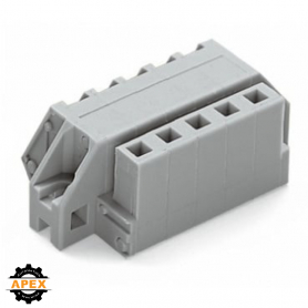 WAGO | 731-508/031-000 | 1-CONDUCTOR FEMALE PLUG; ANGLED; CL