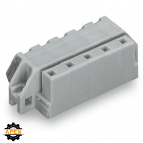 WAGO | 731-534/031-000 | 1-CONDUCTOR FEMALE PLUG; ANGLED; CL