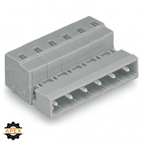 WAGO | 731-613 | 1-CONDUCTOR MALE CONNECTOR; 2.5 MM²; PIN SP