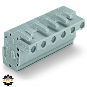 WAGO | 732-106/026-000 | 1-CONDUCTOR FEMALE CONNECTOR, ANGLE