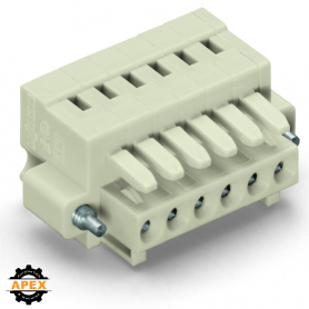 WAGO | 734-111/107-000 | 1-CONDUCTOR FEMALE PLUG; 100% PROTE