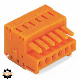 WAGO | 734-220 | 1-CONDUCTOR FEMALE PLUG; 100% PROTECTED AGA