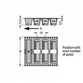 THR MALE HEADER; 1.0 X 1.0 MM SOLDER PIN; ANGLED; 100% PROTE