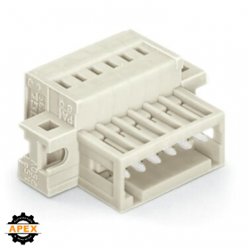 WAGO | 734-302/019-000 | 1-CONDUCTOR MALE CONNECTOR, CAGE CL