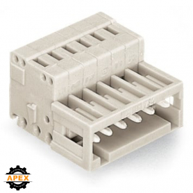 WAGO | 734-303 | 1-CONDUCTOR MALE CONNECTOR; 100% PROTECTED