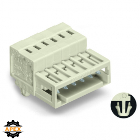 WAGO | 734-305/018-000 | 1-CONDUCTOR MALE CONNECTOR, CAGE CL