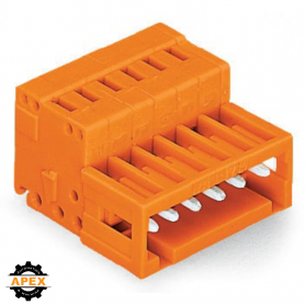 WAGO | 734-333 | 1-CONDUCTOR MALE CONNECTOR; 100% PROTECTED