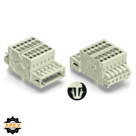 WAGO | 734-362/008-000 | 2-CONDUCTOR COMBI STRIP 100% PROTEC