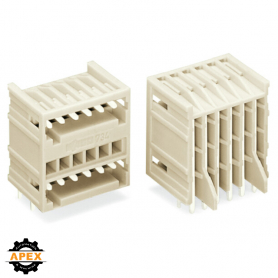 WAGO | 734-404/001-000 | THT DOUBLE-DECK MALE HEADER; 1.0 X