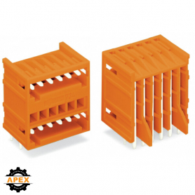 WAGO | 734-433/001-000 | THT DOUBLE-DECK MALE HEADER; 1.0 X