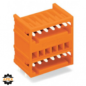 WAGO | 734-440 | THT DOUBLE-DECK MALE HEADER; 1.0 X 1.0 MM S