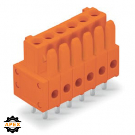 WAGO | 734-510 | THT FEMALE HEADER; 0.9 X 0.9 MM SOLDER PIN;