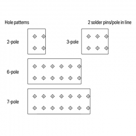 WAGO | 735-122 | PCB TERMINAL BLOCK; PUSH-BUTTON; 1.5 MM²; P