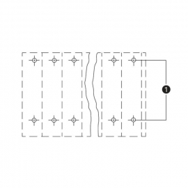 WAGO | 736-103 | DOUBLE-DECK PCB TERMINAL BLOCK; 2.5 MM²; PI