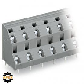 WAGO | 736-762 | DOUBLE-DECK PCB TERMINAL BLOCK; 2.5 MM²; PI