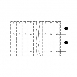 WAGO | 737-102 | TRIPLE-DECK PCB TERMINAL BLOCK; 2.5 MM²; PI