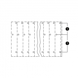 WAGO | 737-202 | TRIPLE-DECK PCB TERMINAL BLOCK; 2.5 MM²; PI