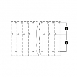 WAGO | 737-212 | TRIPLE-DECK PCB TERMINAL BLOCK; 2.5 MM²; PI