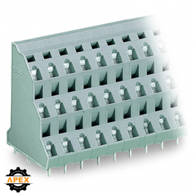WAGO | 737-506 | TRIPLE-DECK PCB TERMINAL BLOCK; 2.5 MM²; PI