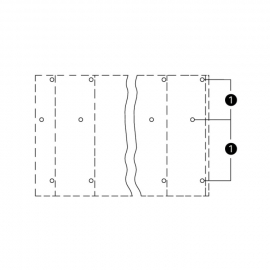 WAGO | 737-752 | TRIPLE-DECK PCB TERMINAL BLOCK; 2.5 MM²; PI