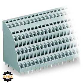 WAGO | 738-108 | QUADRUPLE-DECK PCB TERMINAL BLOCK; 2.5 MM²;
