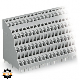 WAGO | 738-212 | QUADRUPLE-DECK PCB TERMINAL BLOCK; 2.5 MM²;