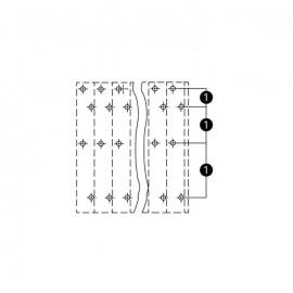 WAGO | 738-404 | QUADRUPLE-DECK PCB TERMINAL BLOCK; 2.5 MM²;