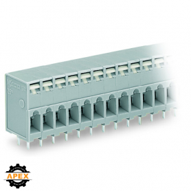 WAGO | 741-107 | PCB TERMINAL BLOCK; PUSH-BUTTON; 2.5 MM²; P