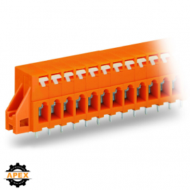 WAGO | 741-232 | PCB TERMINAL BLOCK; PUSH-BUTTON; 2.5 MM²; P