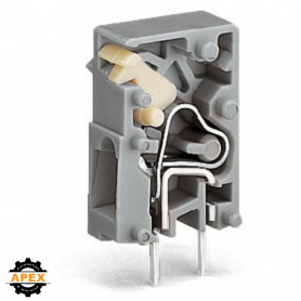 WAGO | 741-901 | STACKABLE PCB TERMINAL BLOCK; PUSH-BUTTON;