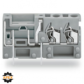 WAGO | 742-161 | STACKABLE 2-CONDUCTOR PCB TERMINAL BLOCK; W